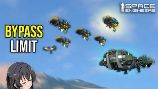 Space Engineers Rapid Armed Air Wing on Any Ship