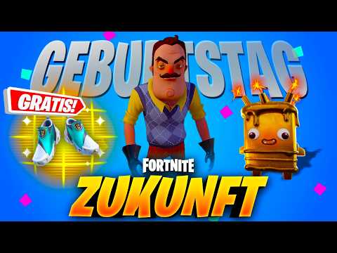 🔴KOSTENLOSE Fncs Schuhe, Fortnite 9. Geburtstag & Event! 😍 I Fortnite Live