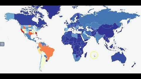 Make your own World map with the latest Coronavirus (COVID-19) data