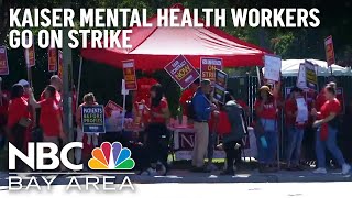 Kaiser Mental Health Workers Go on Strike
