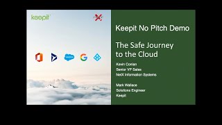 Keepit No Pitch Demo - Webinar