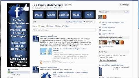 How To Put a Facebook Like Badge On Your iFrame Fan Page