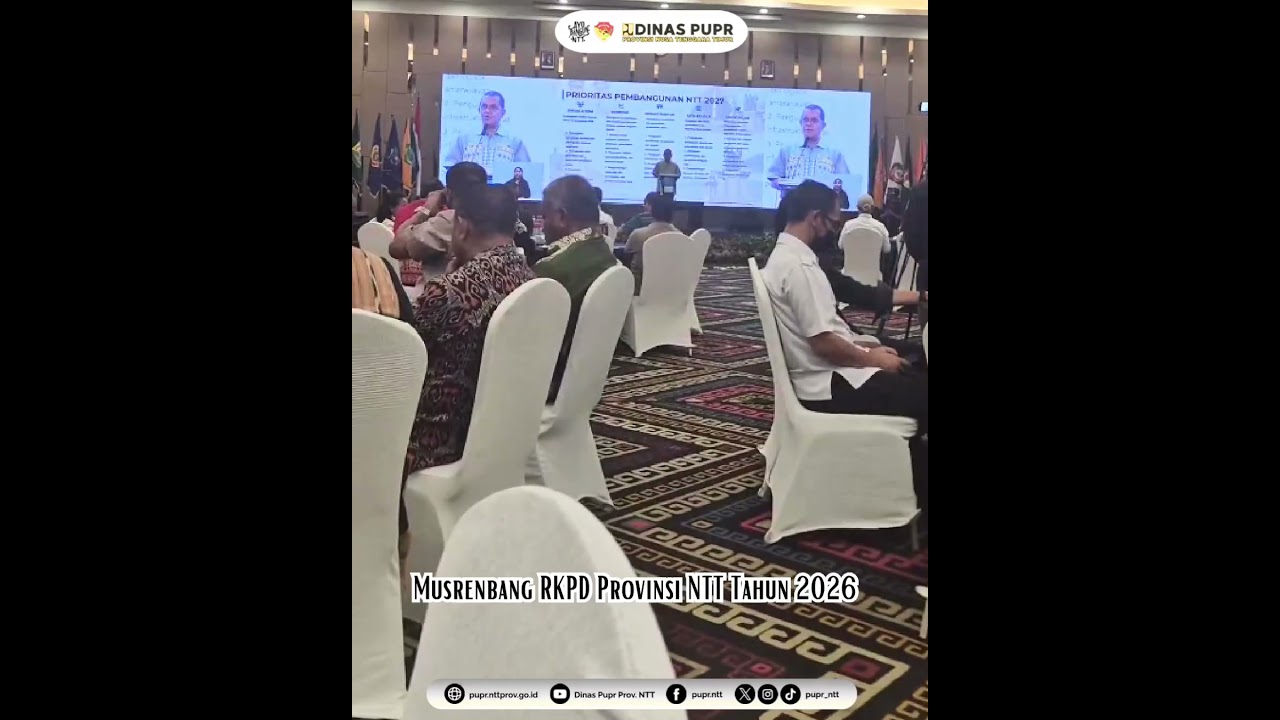 Rangkaian Musyawarah Perencanaan Pembangunan (Musrenbang) #PUPRNTT #Musrenbang2026
