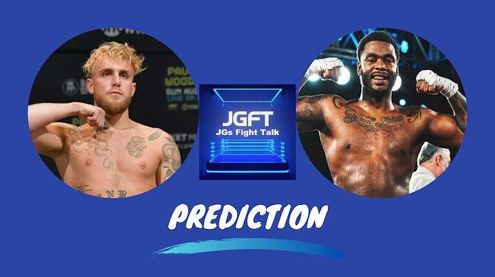 Jake Paul vs Hasim Rahman Jr