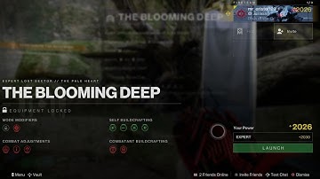 Destiny 2 | Lost Sector | THE BLOOMING DEEP | EXPERT Solo flawless farm | Titan 8 min run | Guide