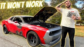 Building The World's First MANUAL Dodge Demon! | PT 8