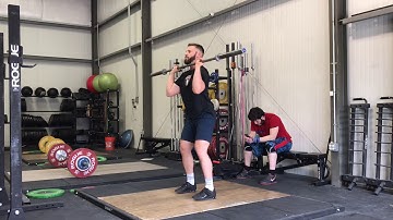 Segmented Power Clean (Shin, Knee, Hip)