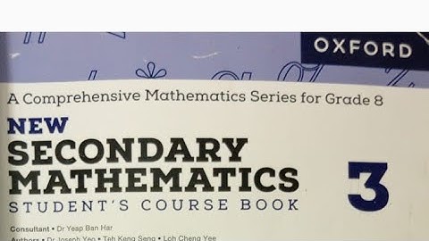 APS Maths class 8|Ex. 3A, Q# 1 & 2 (complete)|New Secondary Mathematics book-3