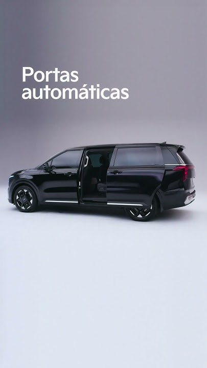 Kia Carnival - Luxo e conforto sem precisar parar.
