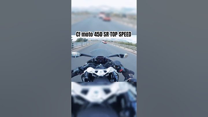 Κανω top speed me cf moto 450 SR