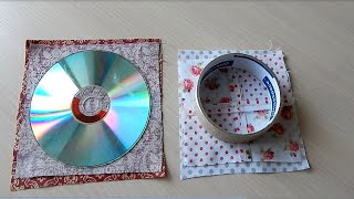 DIY. Игольница цветок. Из обрезков супер идея подарка любой подруге и соседке. Gift Idea