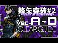 【アークナイツ】VEC-A~D | 熾炎ブレイズ有り/無し | 楽して クリア例【鋒矢突破#2】