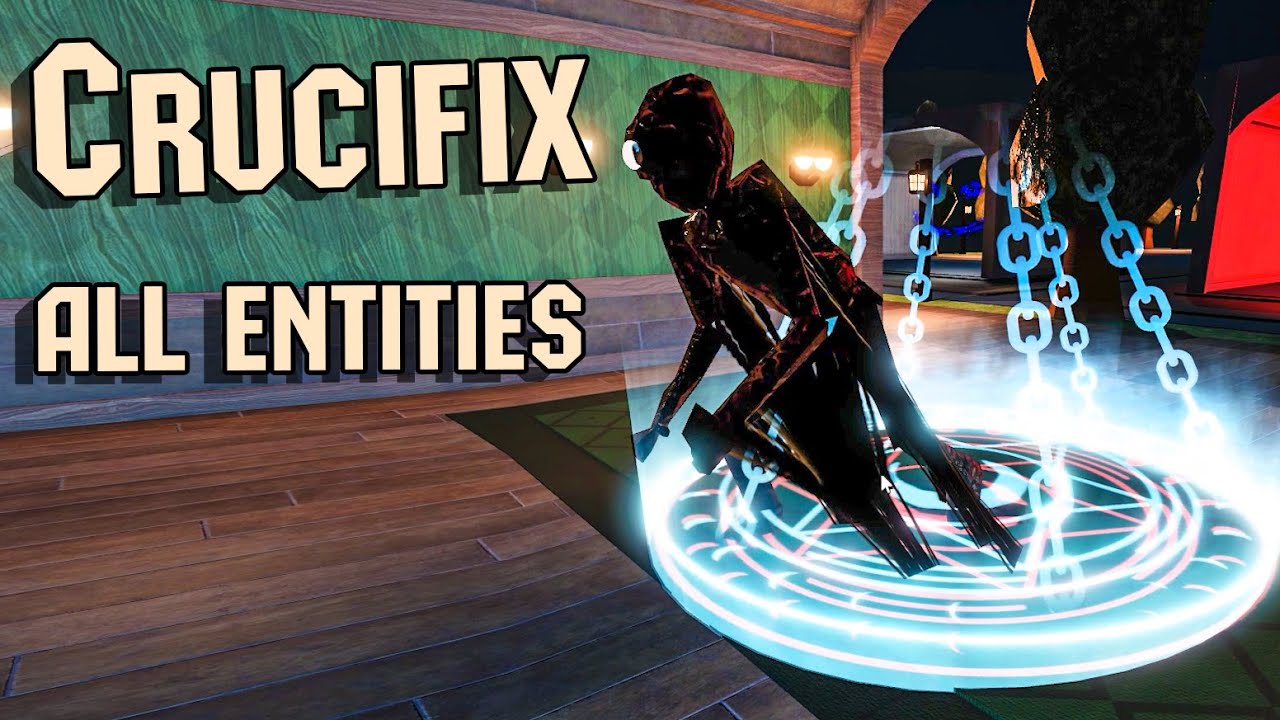 TEST CRUCIFIX DOORS Roblox all entities YouTube