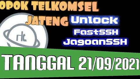 Update Config Opok Telkomsel Terbaru 2021 Speed Wuuz