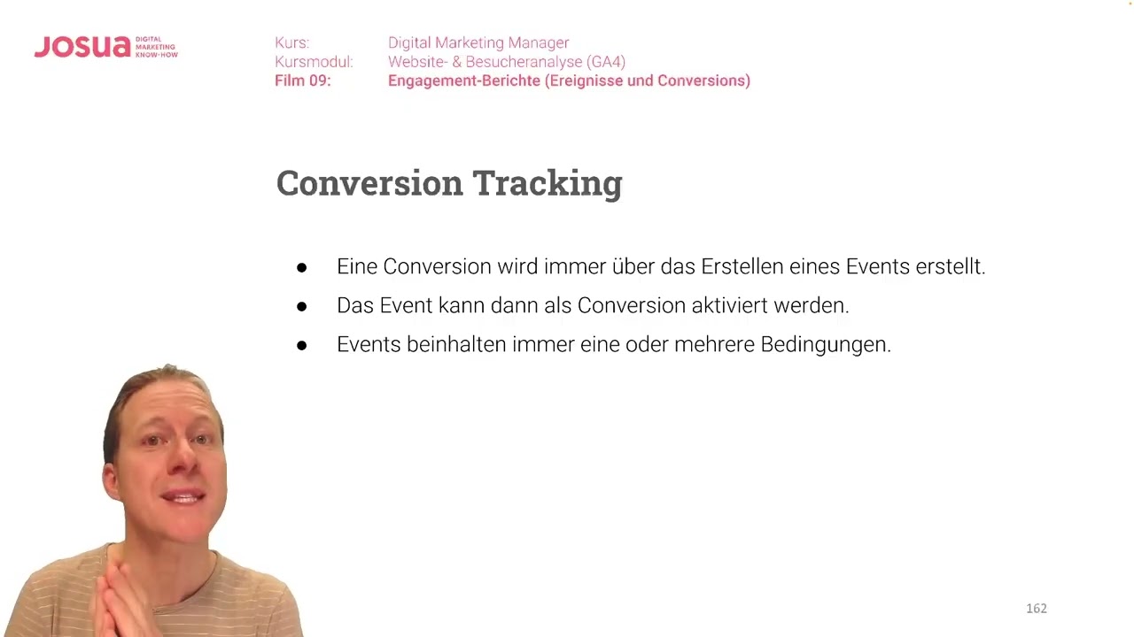 Google Analytics GA4 Modul 09: Engagement Berichte