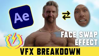 FACE SWAP EFFECT from FREE GUY (After Effects Tutorial) screenshot 3