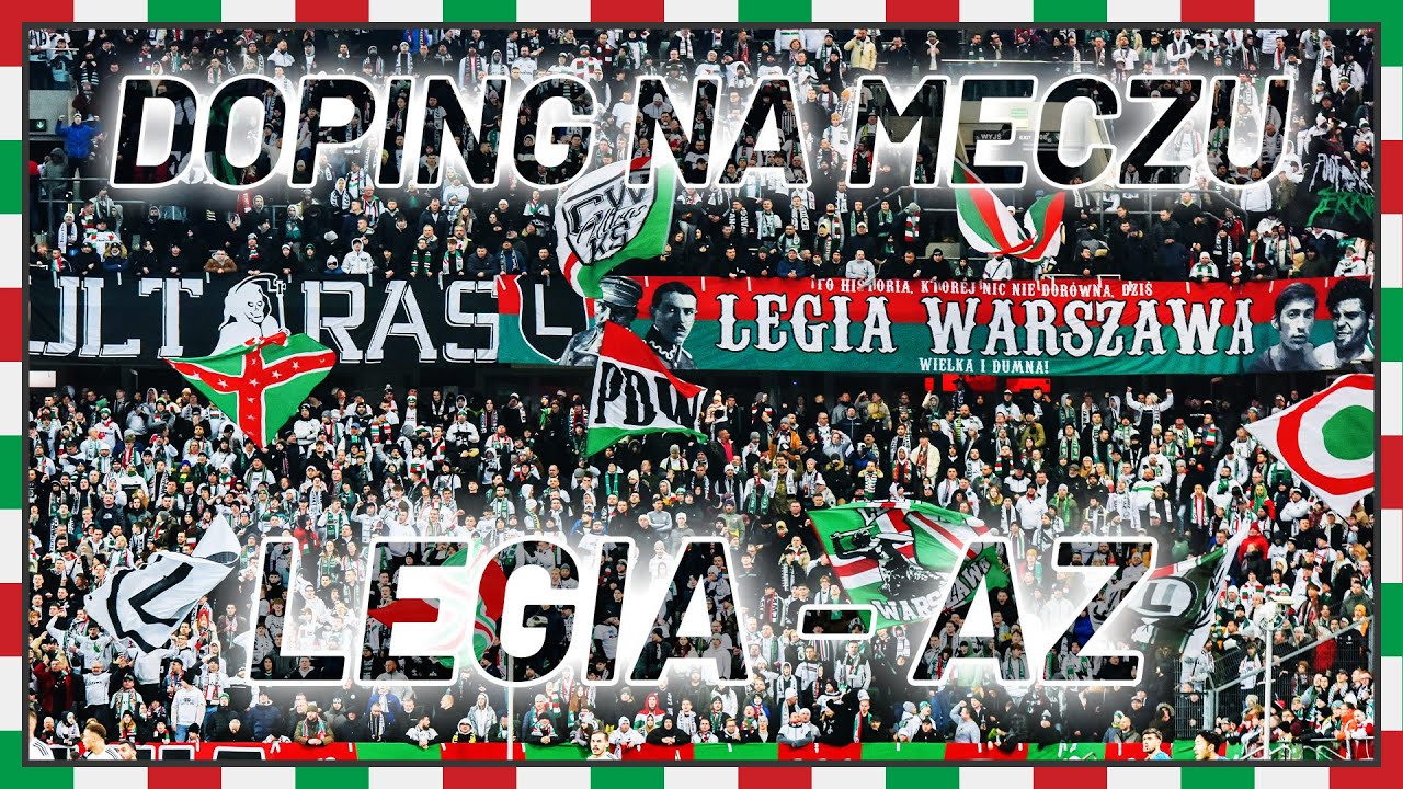 Doping na meczu Legia - AZ