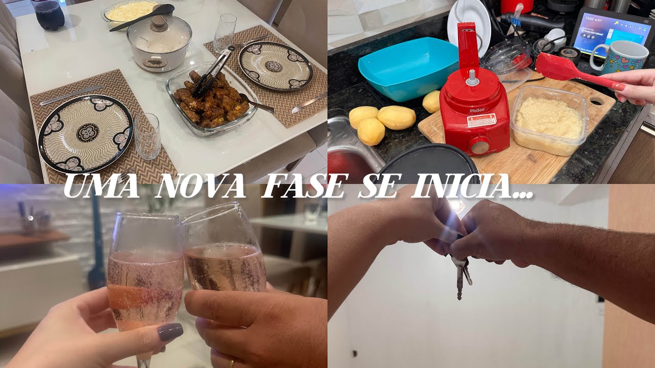 NOVA ROTINA ✨| INICIAMOS UMA NOVA FASE | MOSTREI NOSSO DIA, FIZ ALHO, COSTELA NA PRESSÃO…