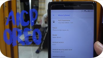 AICP 13 Android 8.0 Oreo For Redmi note 4/ 4x | Stable | VoLTE | Full Review