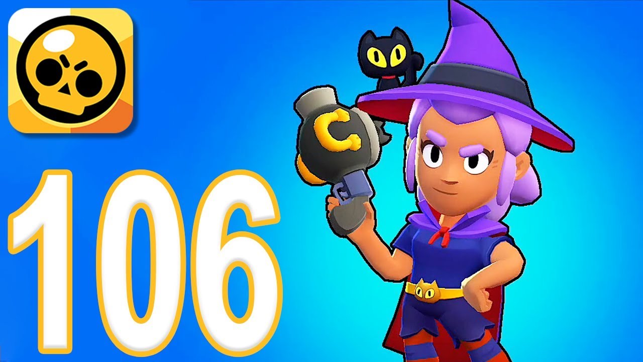 Brawl Stars Gameplay Walkthrough Part 106 Witch Shelly Ios Android Youtube - shelly sorciere brawl stars video