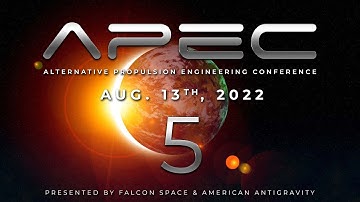 APEC 8/13, Part #5 - Mike Melia – Inertial Propulsion Research Update