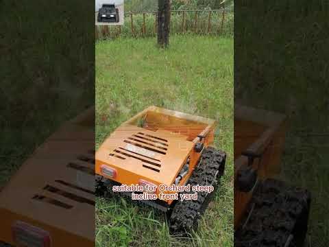 CE EPA Euro 5 gasoline engine walking speed 0~6Km/h cordless robot for weeding