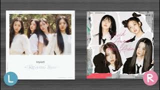 TripleS (트리플에스) - DIMENSION | Left Ear (KRE) Right Ear (AAA)