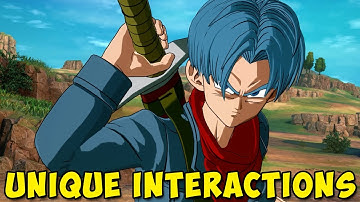 Dragon Ball Sparking Zero - Future Trunks (Super) Unique Interactions