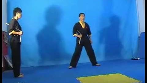 Chinese nunchaku combo tutorial 3