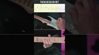 STEVIE RAY VAUGHAN STYLE LICK with TABS // DBL 028 #shorts