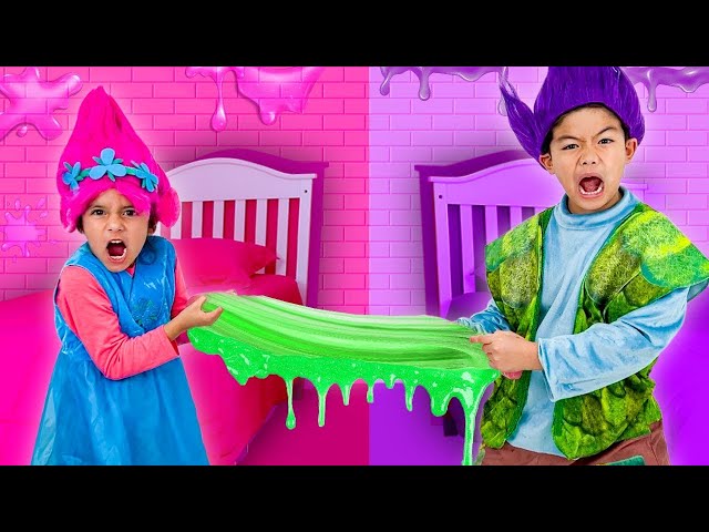 Trolls Ellie & Eric Rainbow Colors Unite Adventure class=