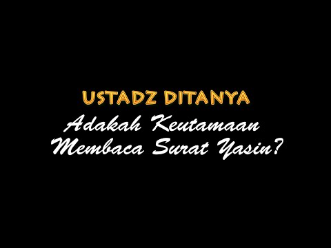 [Full-Download] Ustadz Ditanya Adakah Keutamaan Membaca 