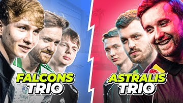 FALCONS TRIO vs ASTRALIS TRIO on Faceit with Utility Guide, Multi POV and Voice Comms (Mirage)
