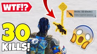 I LANDED ON A GOLDEN EXOTIC ARCTIC.50 SNIPER & THIS HAPPENED | COD MOBILE BATTLE ROYALE