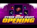 Opening 500 cyber week lucky crates   pubg mobile 