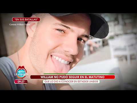 Vídeo: William Valdes Fala Sobre Drogas E álcool