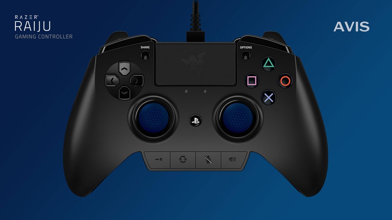 INBOXING Manette PS4 RAZOR RAIJU - YouTube