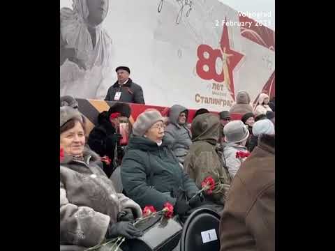 Urrrraaaa! Military Parade Held In Volgograd To Mark The Anniversary Of Nazi Defeat In Stalingrad