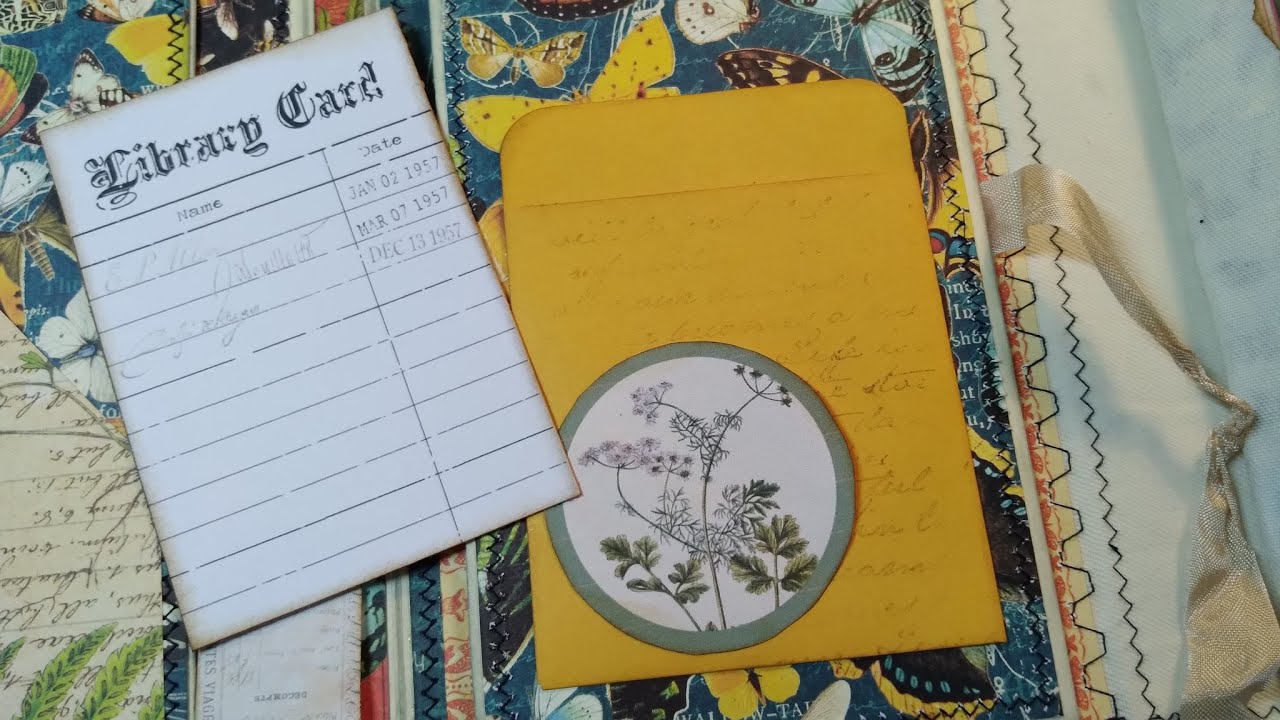 Library Card Pocket - YouTube