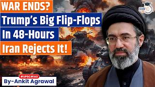 Iran Rejects Trump's Ceasefire Extension | Ankit Agrawal Study IQ
