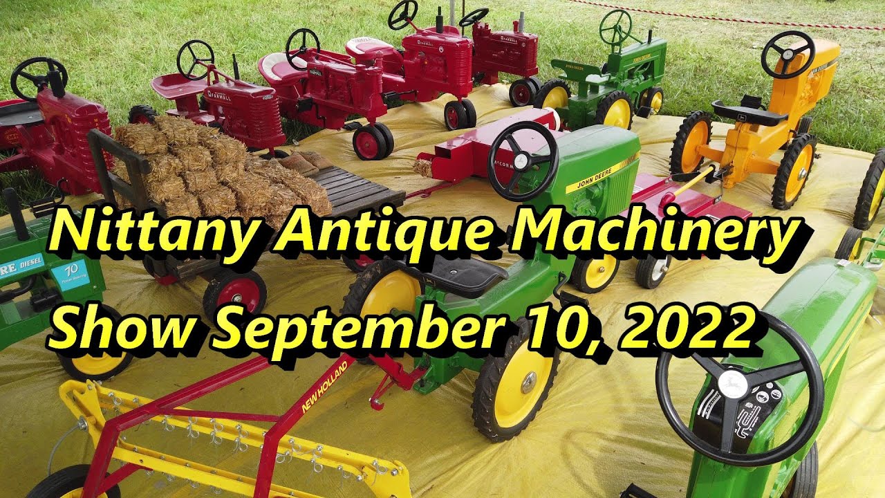 More Nittany Antique Machinery Show video and photos. YouTube