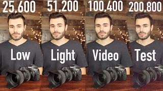 Canon EOS R6 High ISO Video Test
