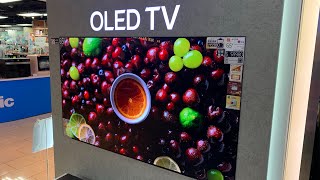 LG OLED TV WX Series - AT JUST 4mm THICK!!!!