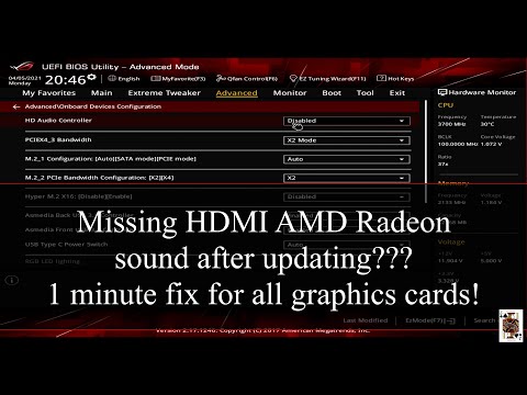#1 Fix missing HDMI audio driver after Windows or AMD Radeon video card updates Mới Nhất