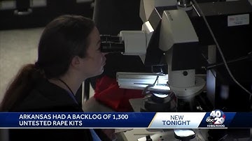 Arkansas had a backlog of 1,300 untested rape kits
