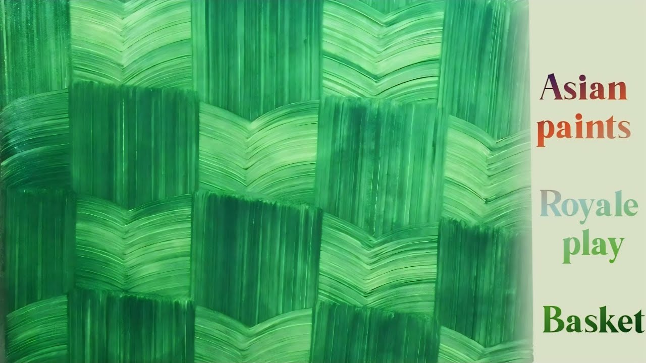 Asian paints Royale play basket #asianpaints #new  #basket #royalplays