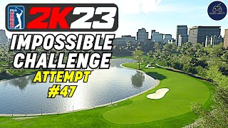 NEW IMPOSSIBLE CHALLENGE in PGA TOUR 2K23 - Attempt 47!