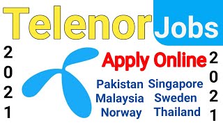 Telenor Jobs | Telenor Jobs 2021 | Telenor Jobs in Pakistan | Telenor Jobs Apply Online | Latest Job