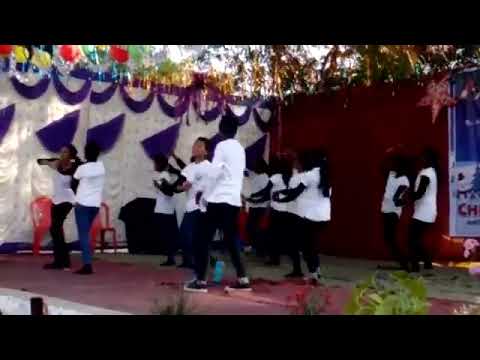 Sara jamana ahe kahena  christmas song performence at don bosco hesag