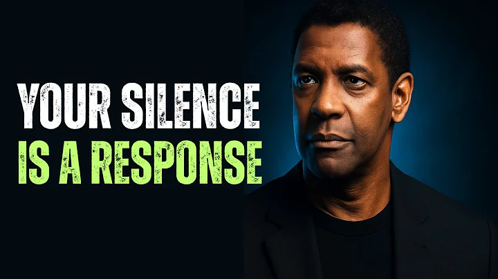 Your Silence is a Response | Denzel Washington Motivation